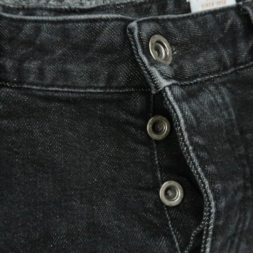 Suitsupply Jeans Mens 32x27 Black Selvedge Italian Candiani Denim 5 Pocket